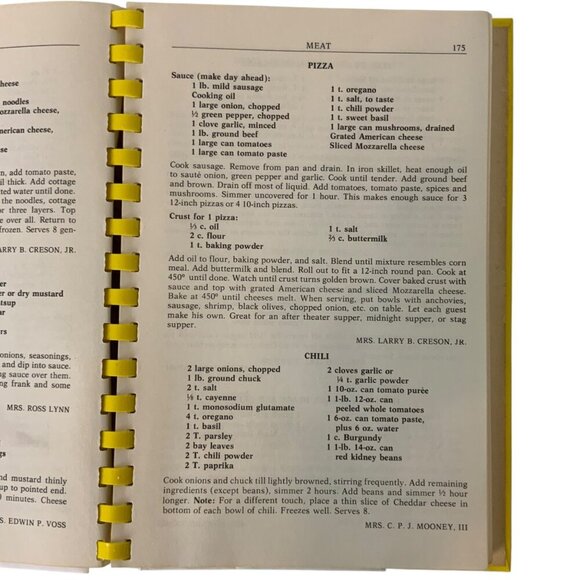 Party Potpourri Cookbook Junior League of Memphis Menus for Entertaining 1988 - Picture 7 of 11